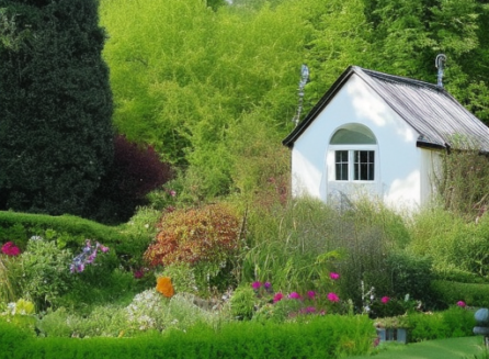 building a garden cottage